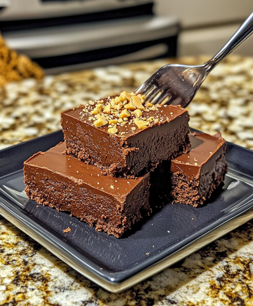 No-Bake Chocolate Peanut Butter Bars