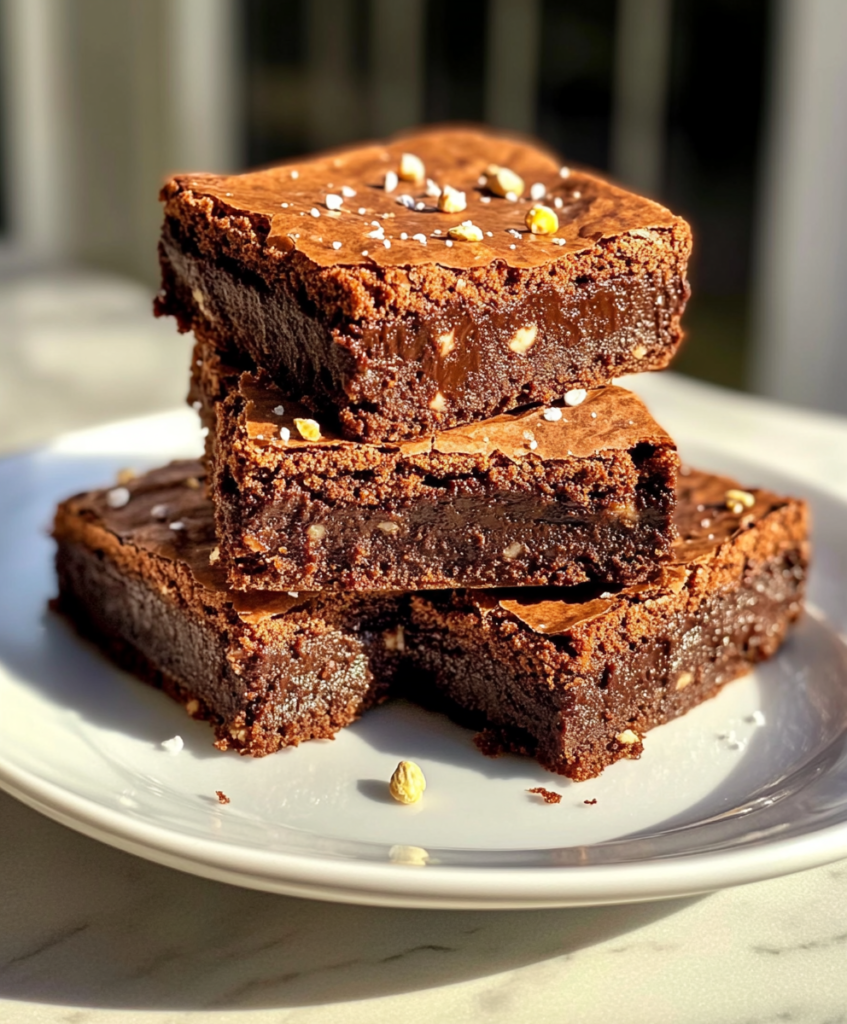 3-Ingredient Nutella Brownies