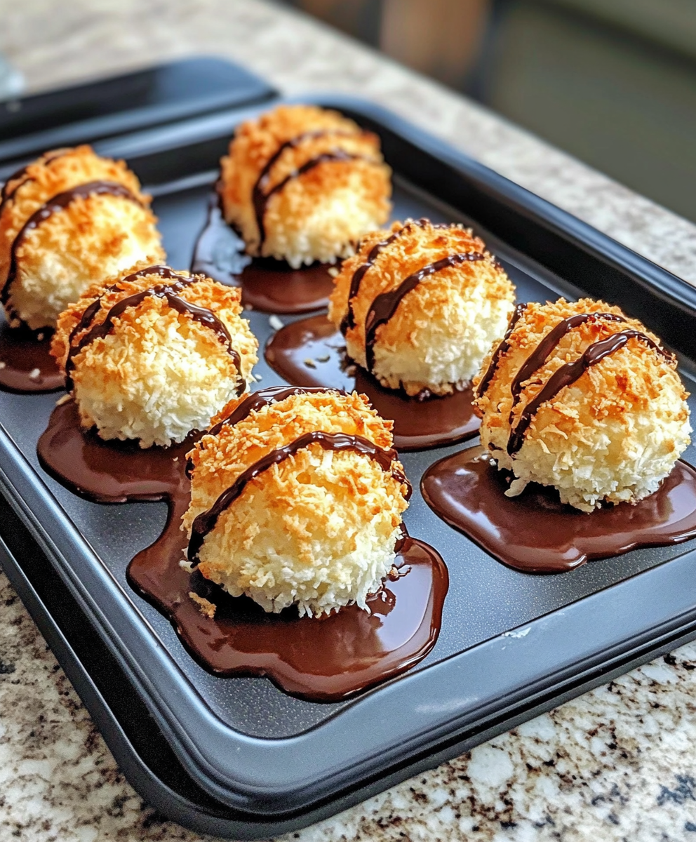 No-Bake Coconut Macaroons