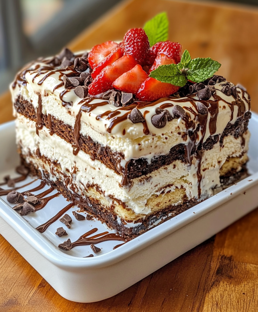 Ice Cream Sandwich Cake