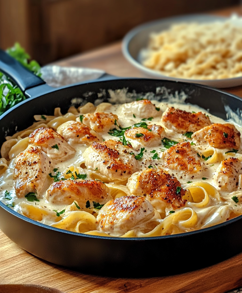One-Pan Chicken Alfredo