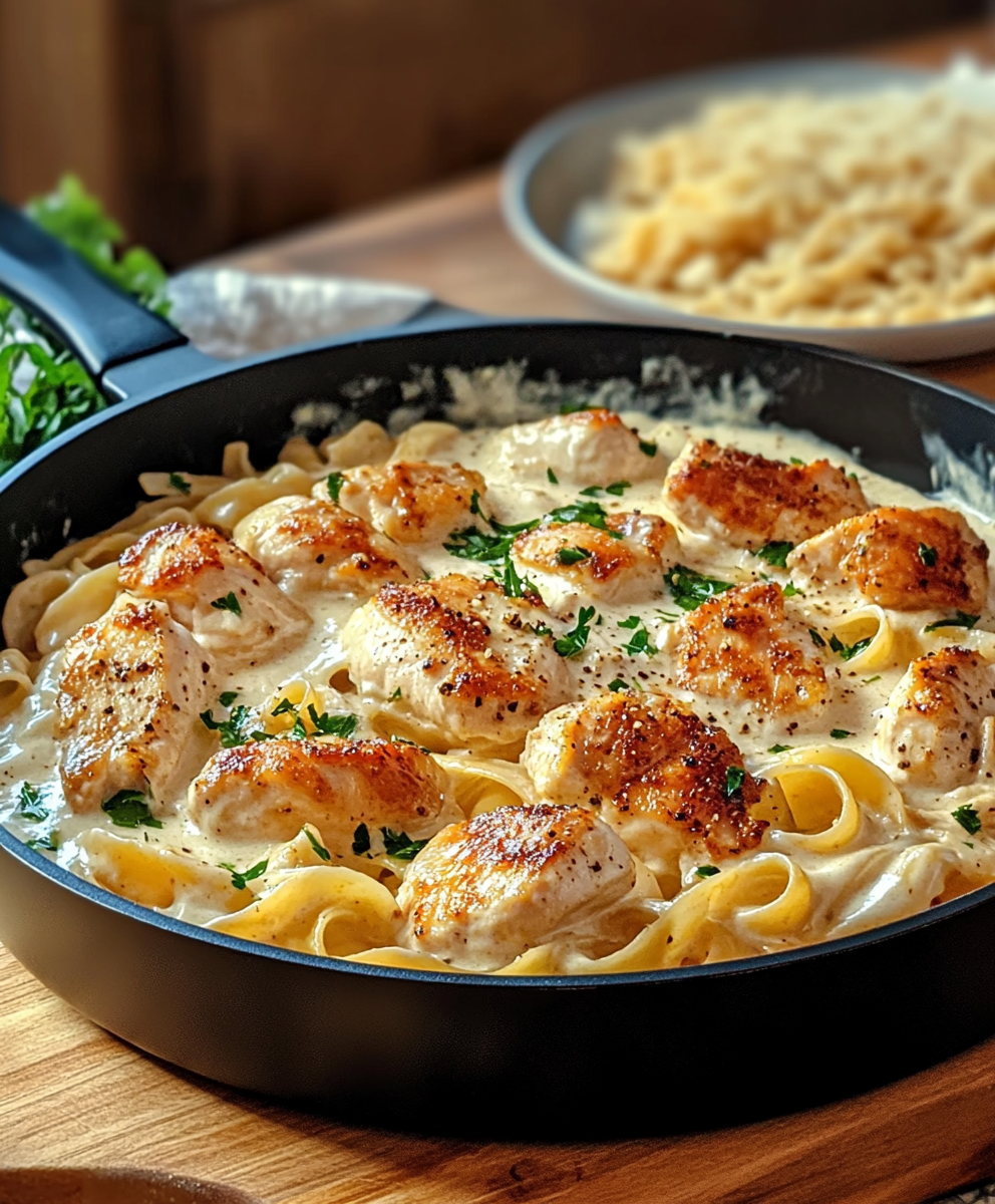 One-Pan Chicken Alfredo