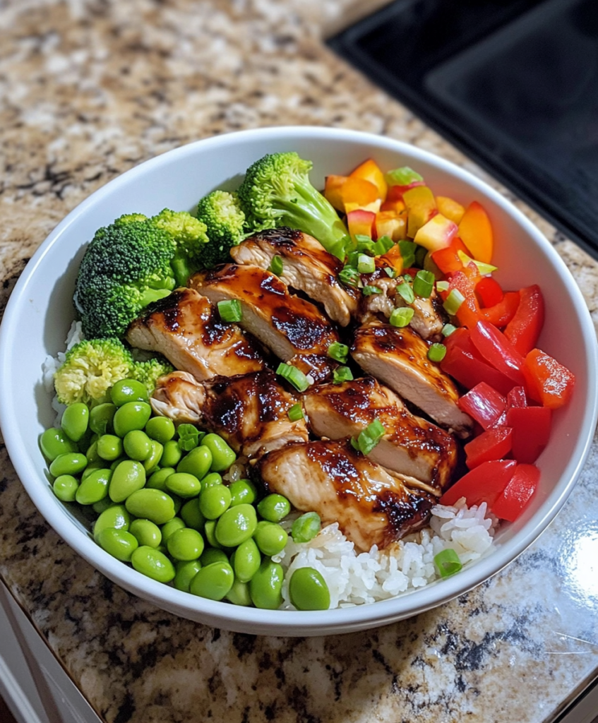 Teriyaki Chicken Rice Bowl
