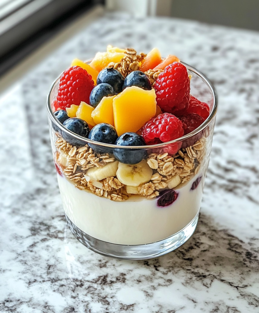 Fruit and Yogurt Parfait