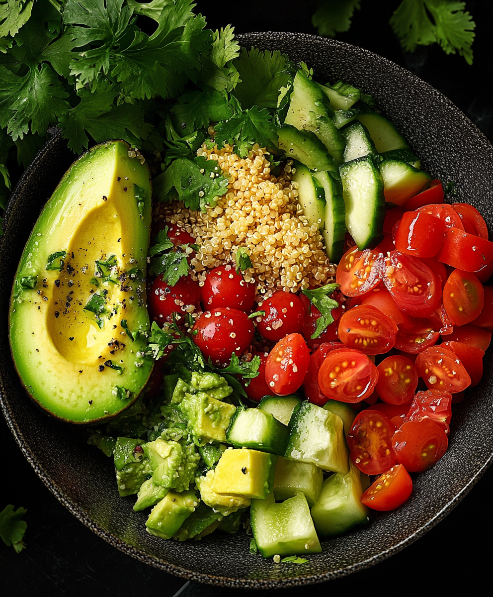Delicious Quinoa Avocado Salad: A Healthy and Nutritious Dish