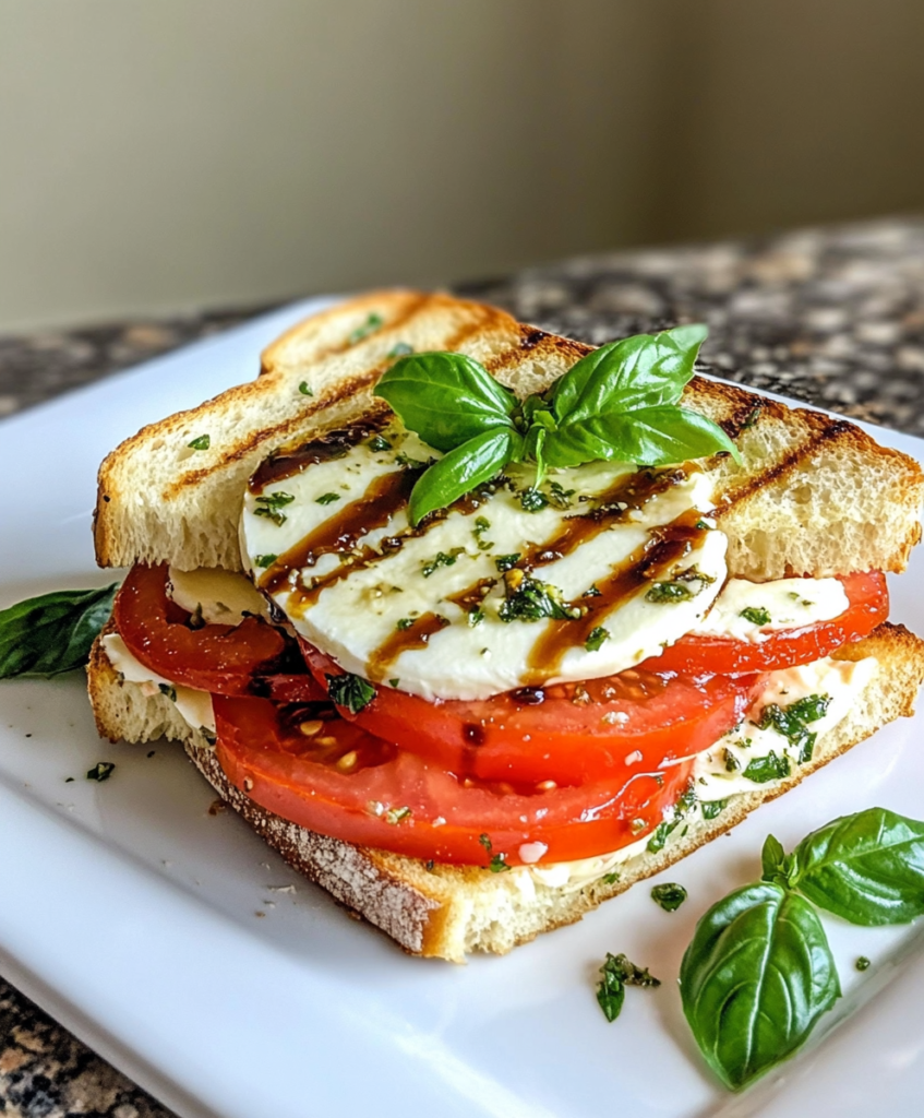 Caprese Grilled Cheese Sandwich
