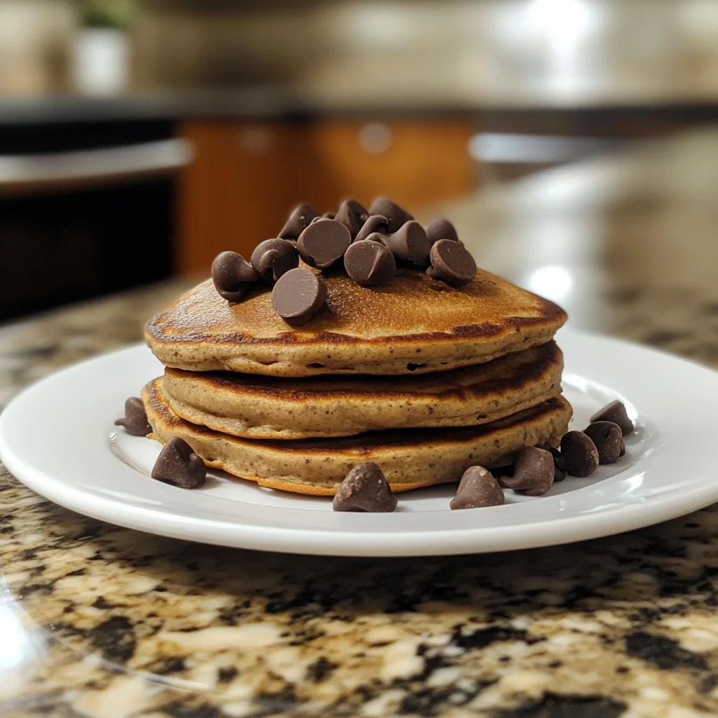 chocolate chip protein pancakes for muscle gain