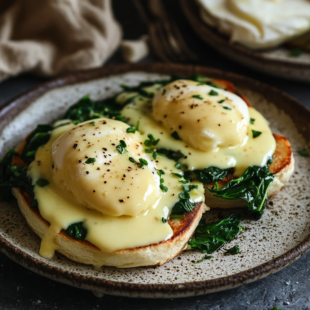 classic eggs Benedict with homemade hollandaise