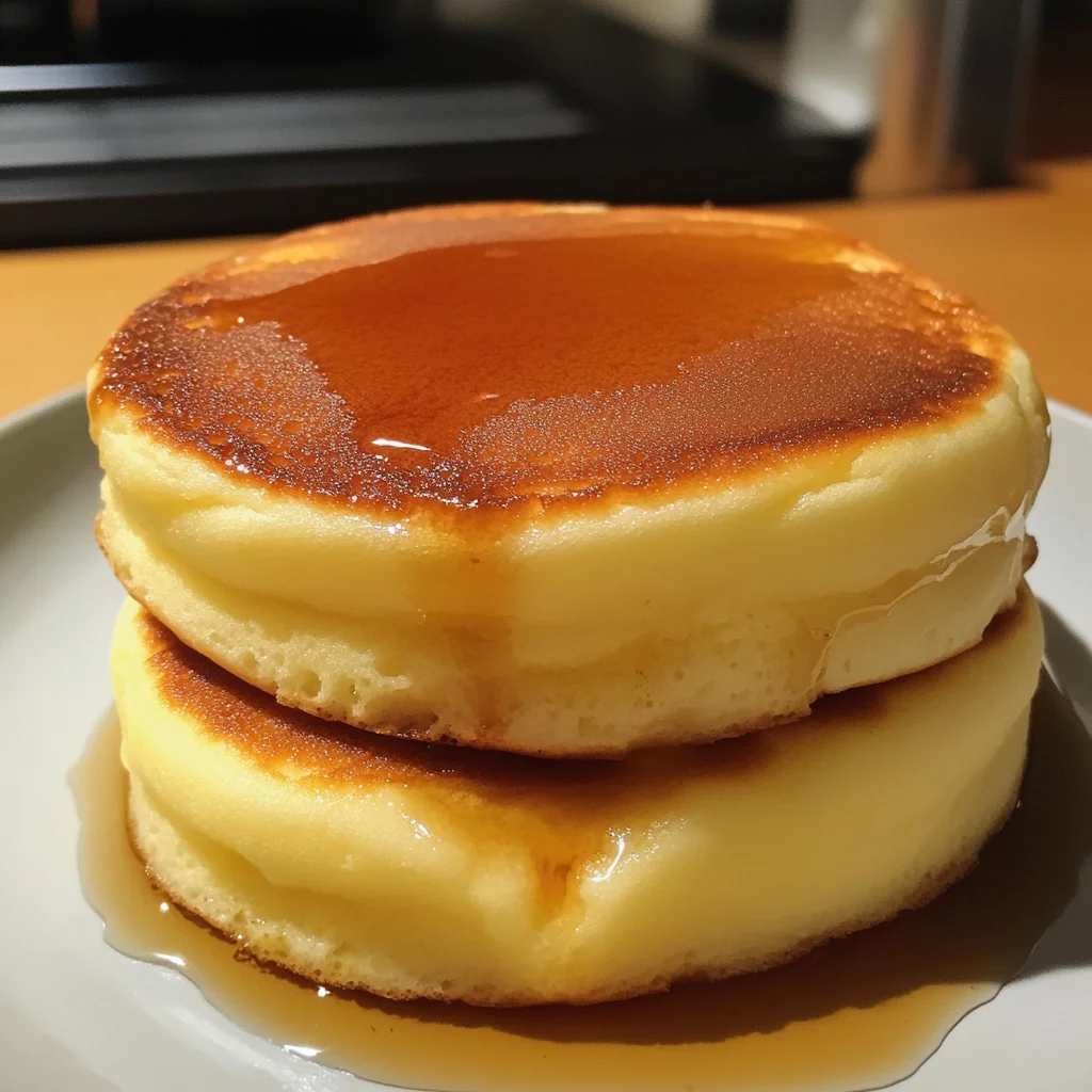 fluffy Japanese souffle pancakes recipe