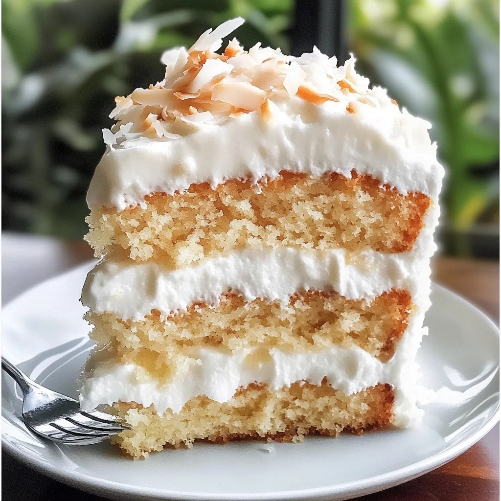 Coconut Cloud Cake