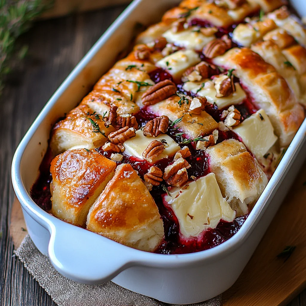 Cranberry Brie Pull-Apart Bread