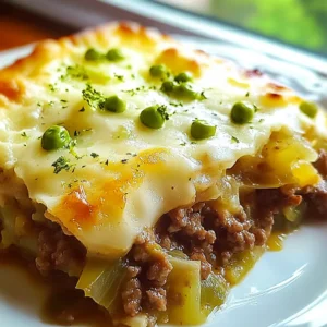 Creamed Cabbage and Ground Beef Casserole