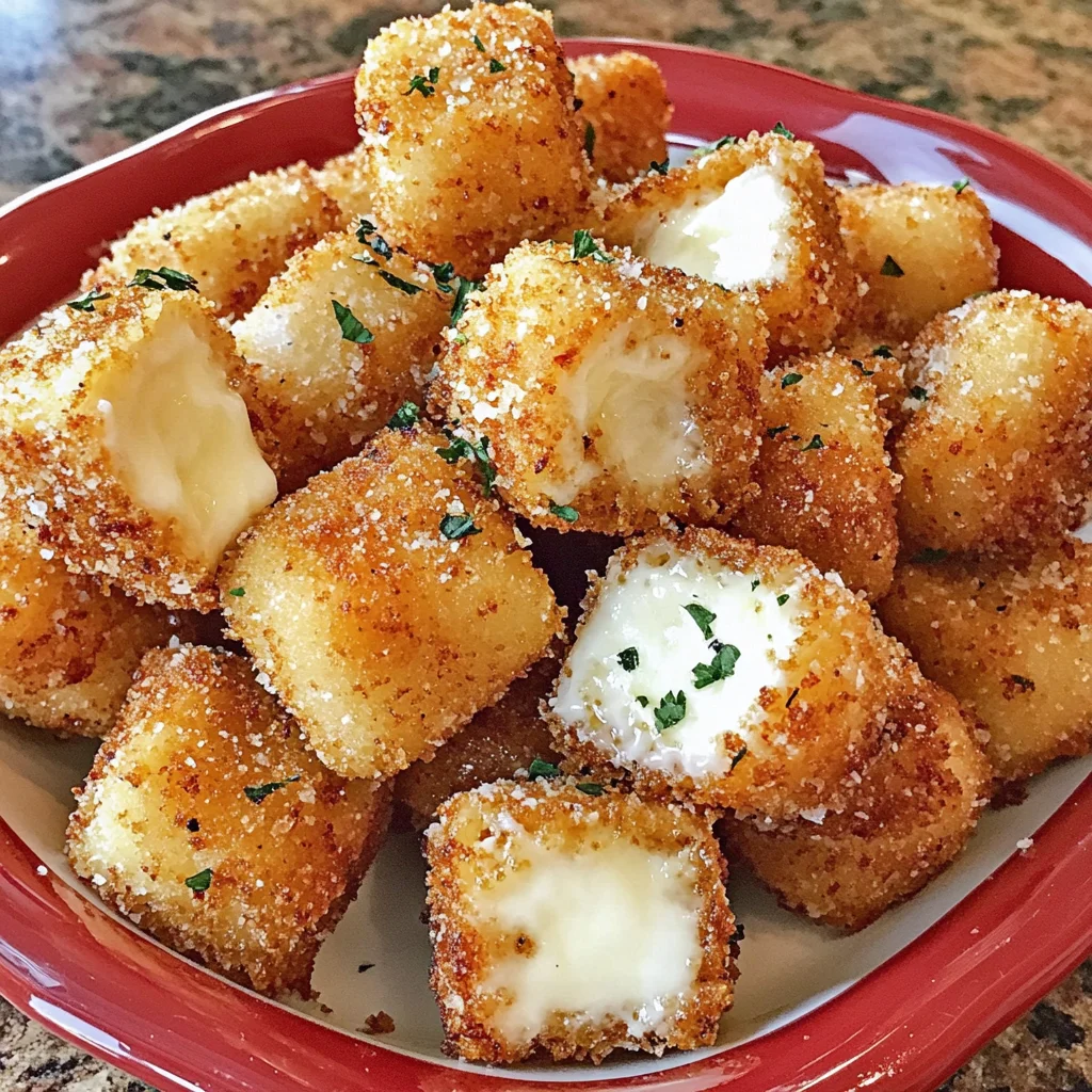 Crispy Mozzarella Bites