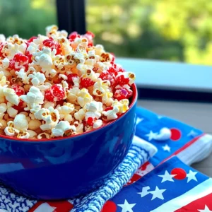 Easy 4th of July Popcorn Recipe