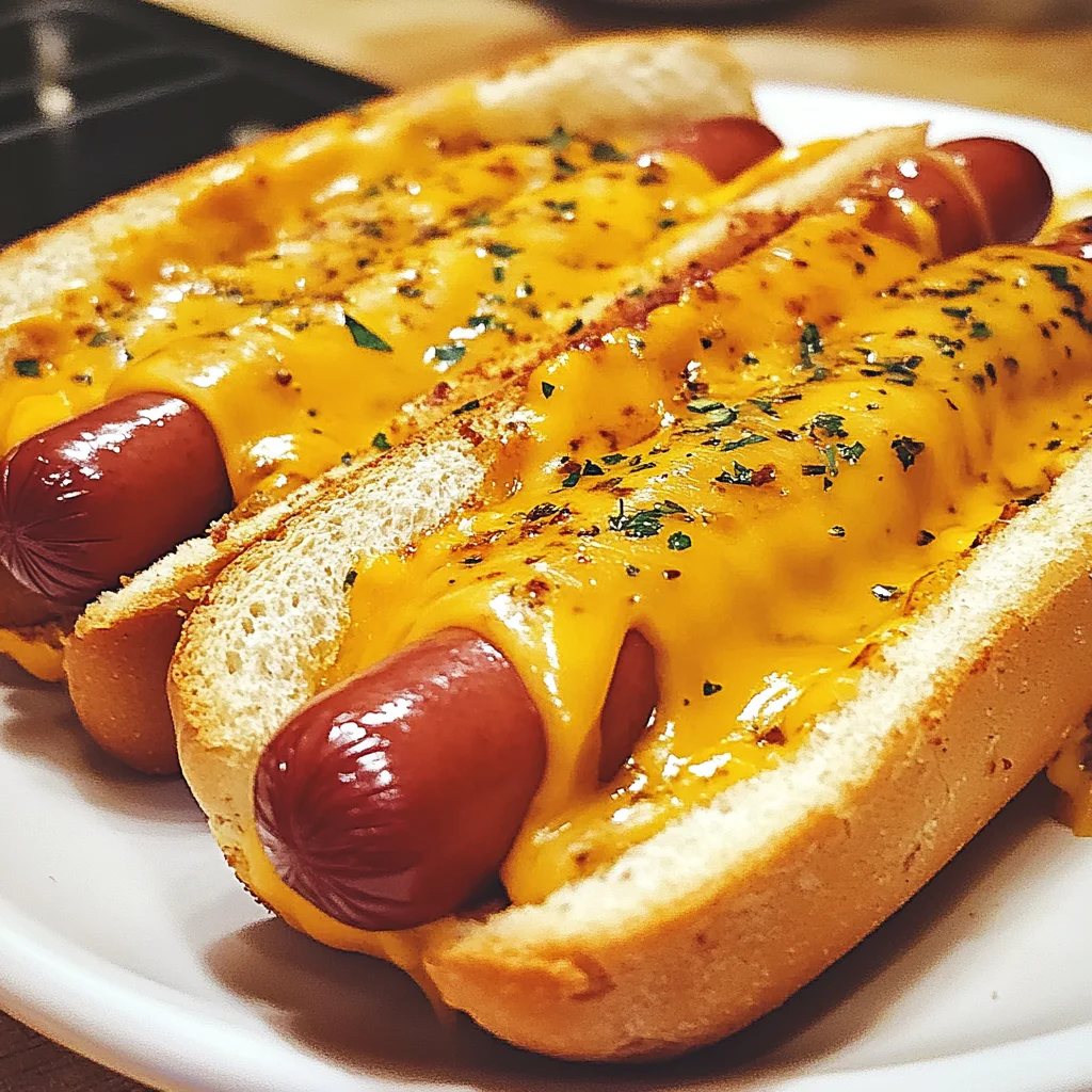 Grilled Cheese Dogs