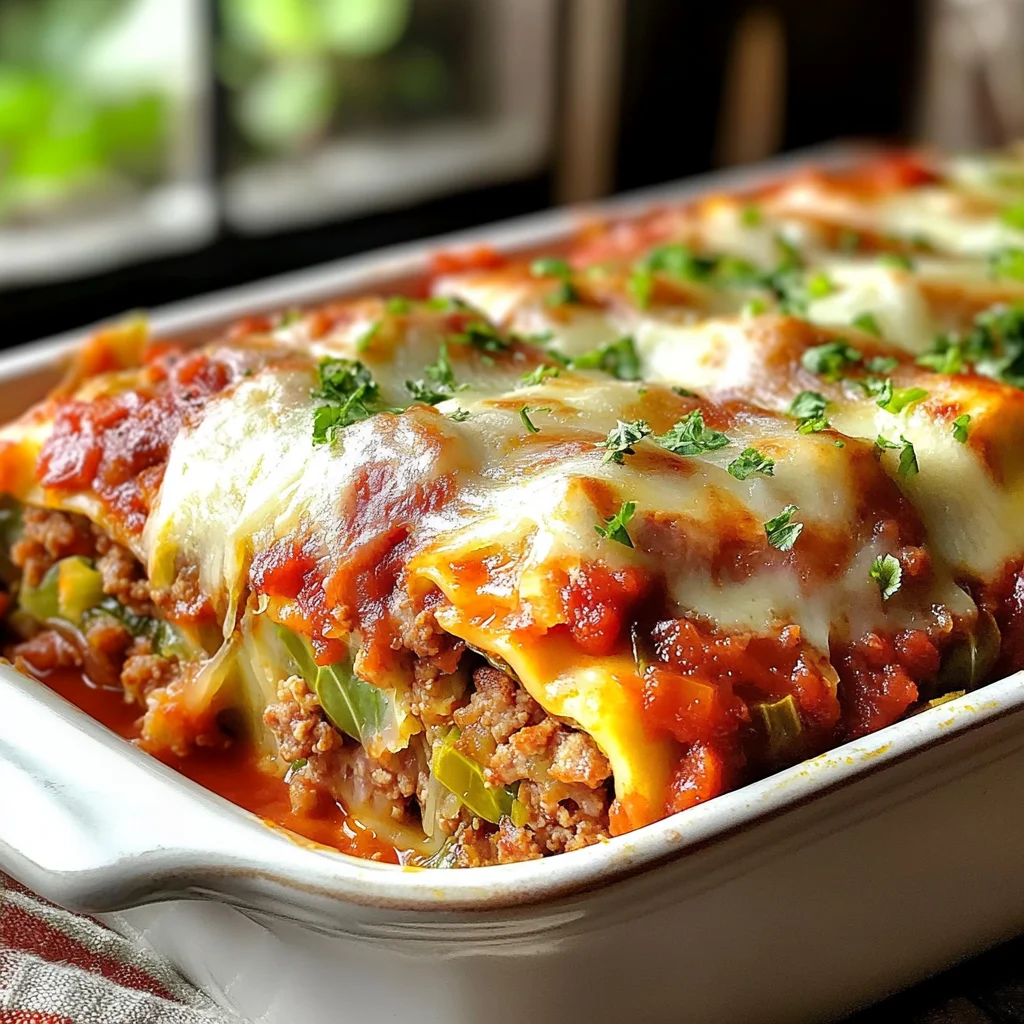 Hearty Stuffed Cabbage Roll Casserole Recipe