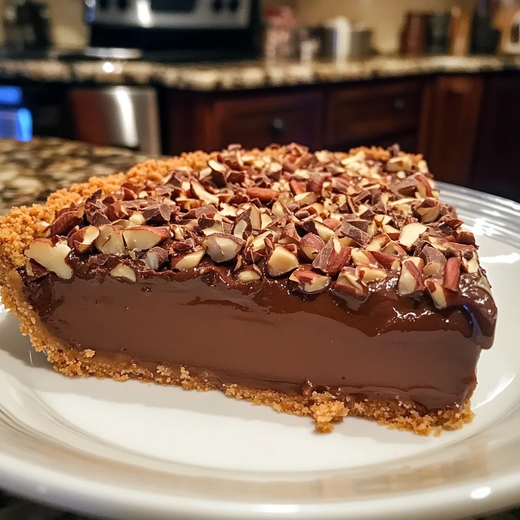 No-Bake German Chocolate Pie