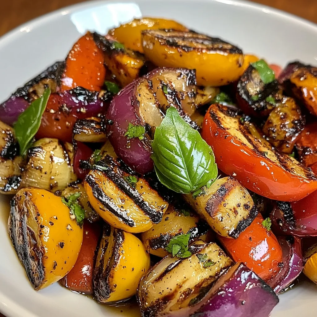 Balsamic Grilled Vegetables: A Summertime Delight
