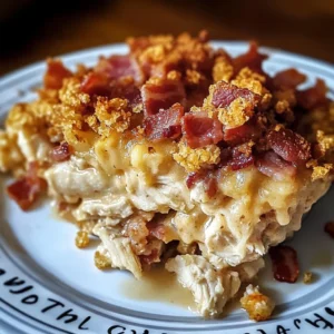 Chicken Bacon Crunch Casserole