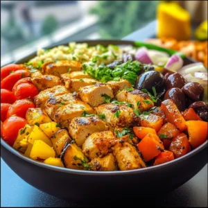 Chicken Bowl Mediterranean
