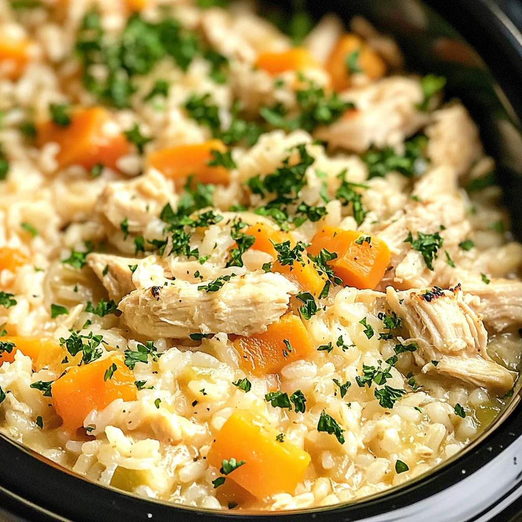 Crock Pot Chicken and Rice Recipe