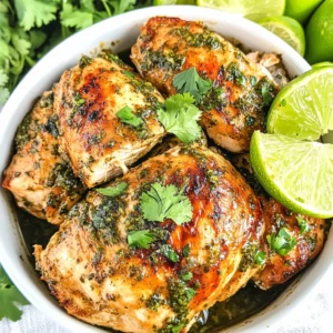 Crock Pot Cilantro Lime Chicken Recipe
