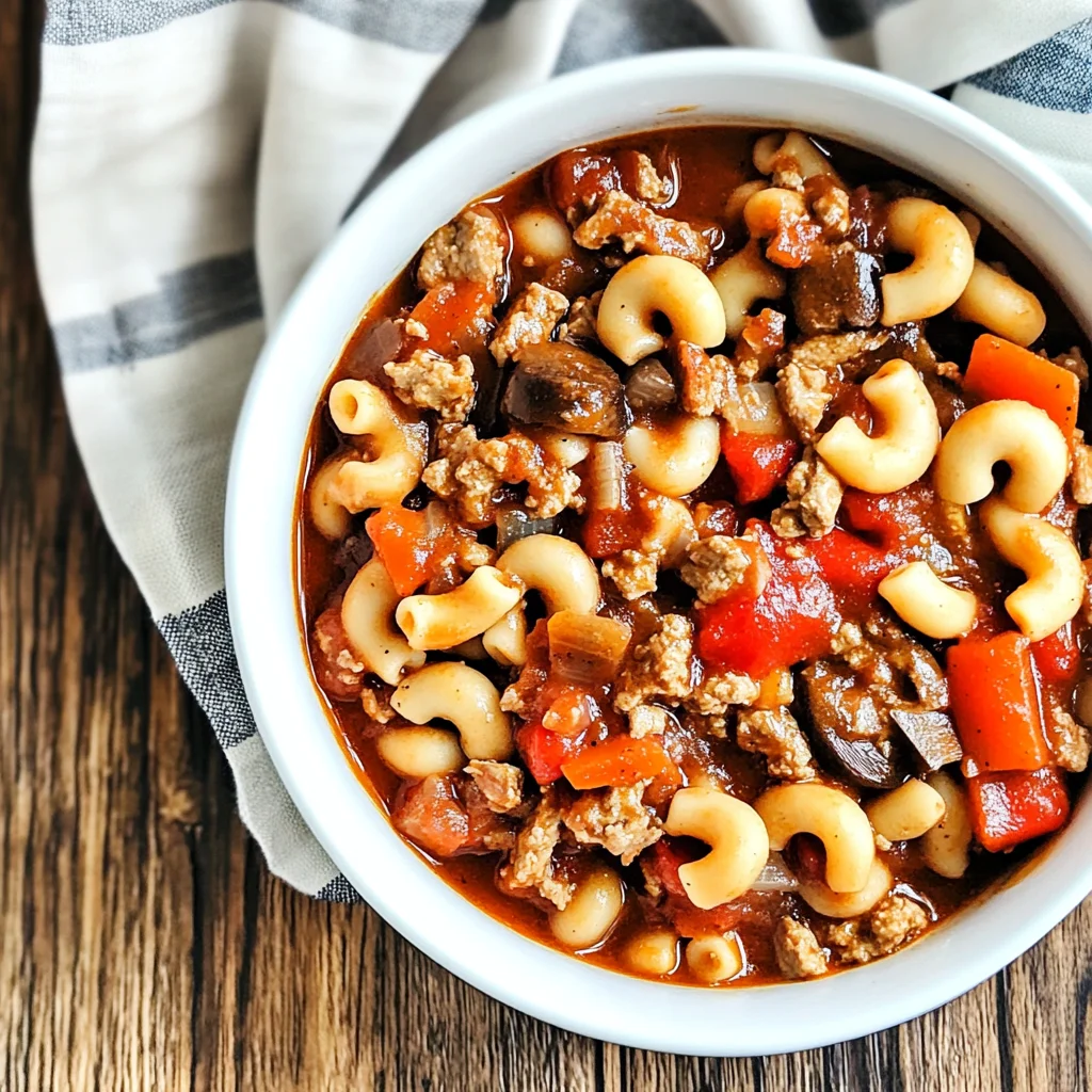 Crock Pot Goulash