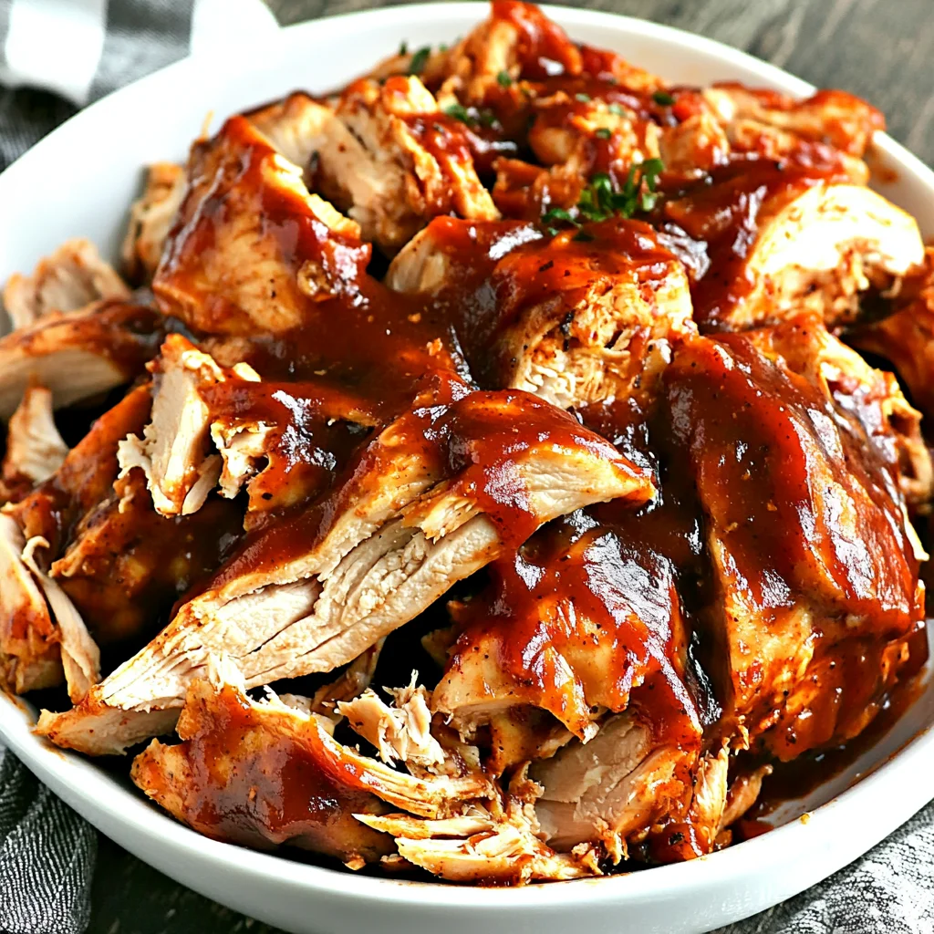 Crockpot BBQ Chicken