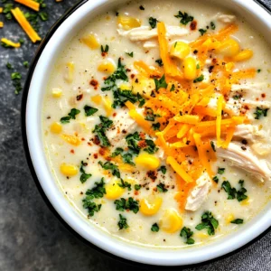 Crockpot Chicken Corn Chowder