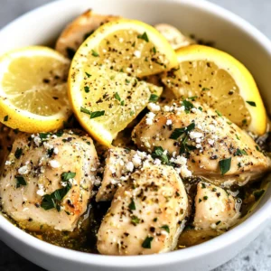 Crockpot Greek Lemon Chicken