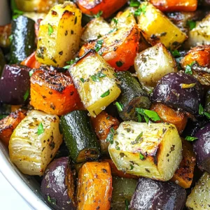 Easy Mediterranean Roasted Vegetables Recipe You’ll Love!