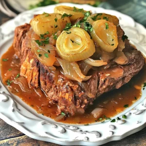 French Onion Chuck Roast