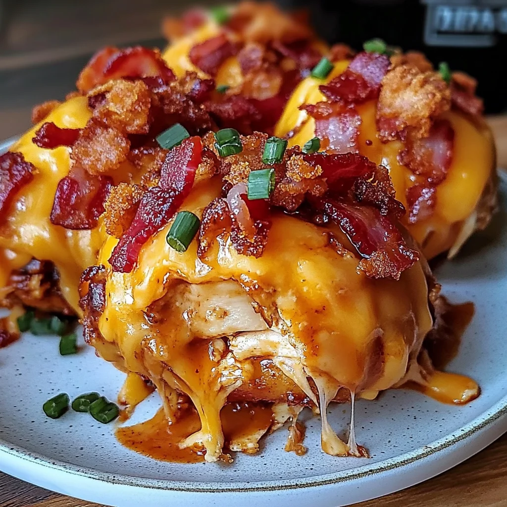 Loaded Crispy BBQ Chicken Bacon Cheese Bombs