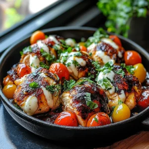 Mediterranean Chicken Skillet : Simple & Healthy Family Meal