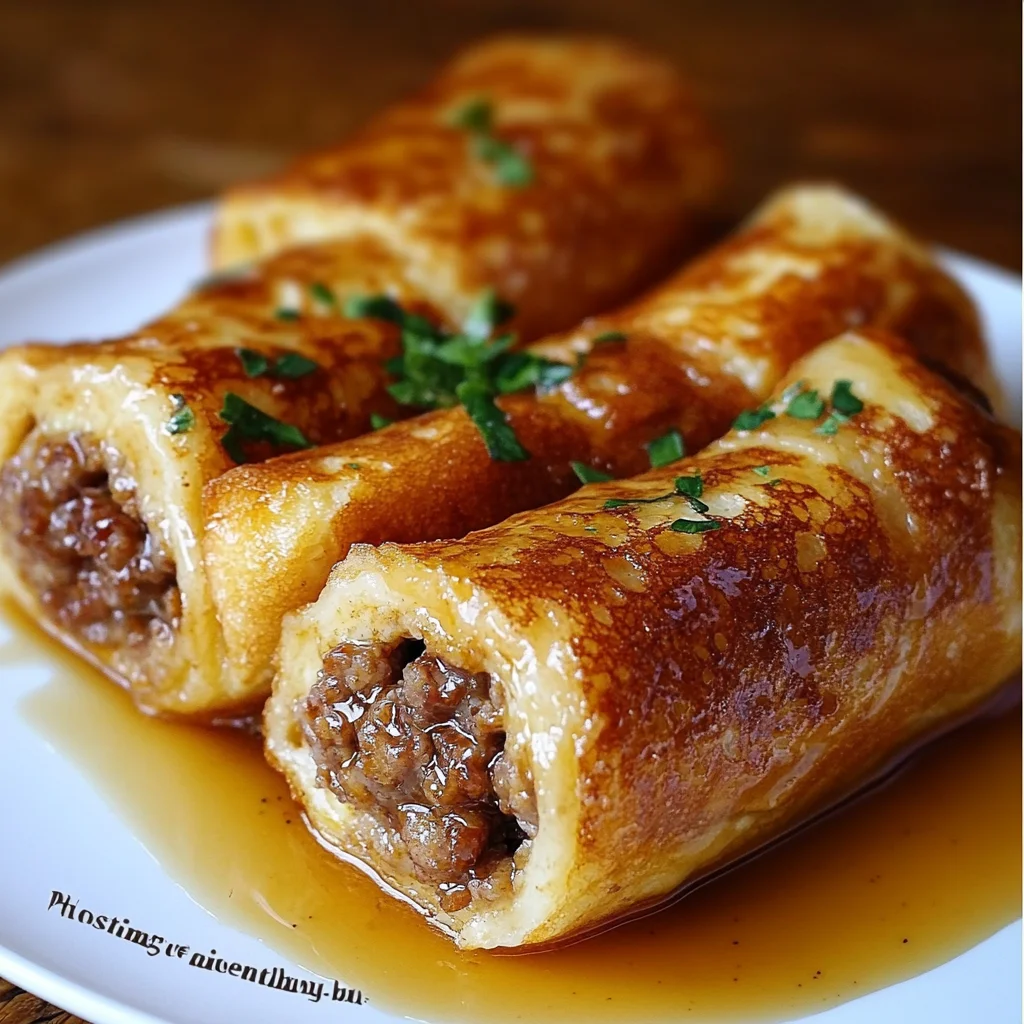 Sausage French Toast Roll-Ups: A Delicious Breakfast Delight