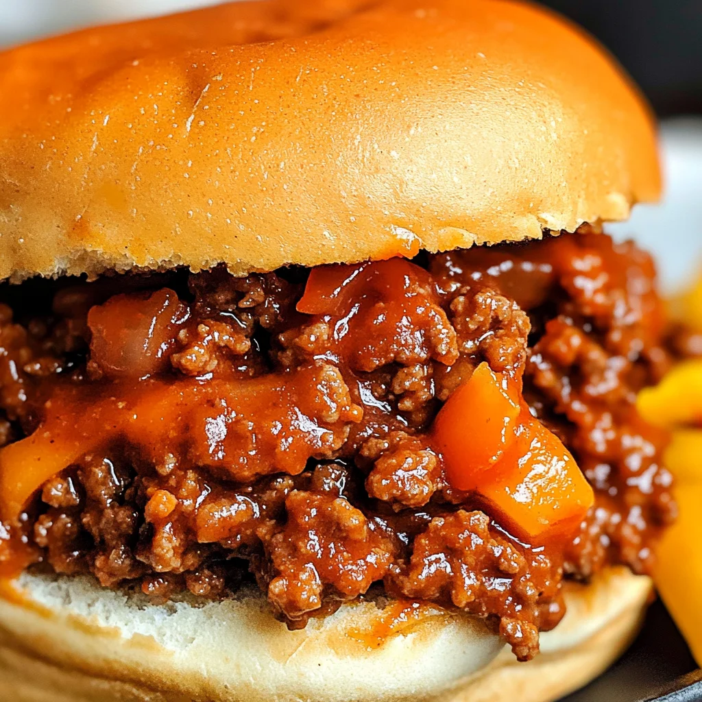 Slow Cooker Sloppy Joes