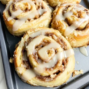 Apple Pie Stuffed Cinnamon Rolls