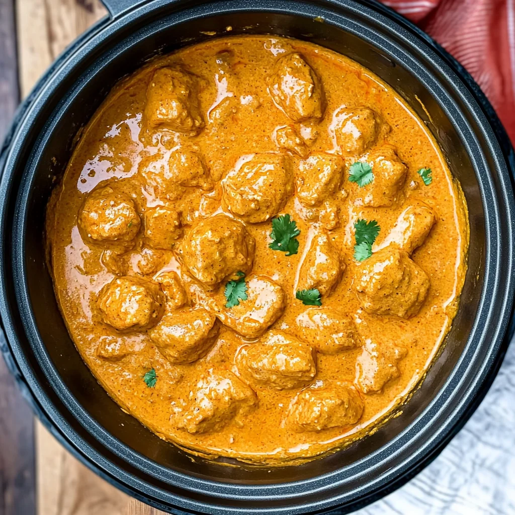 Best Slow Cooker Indian Butter Chicken