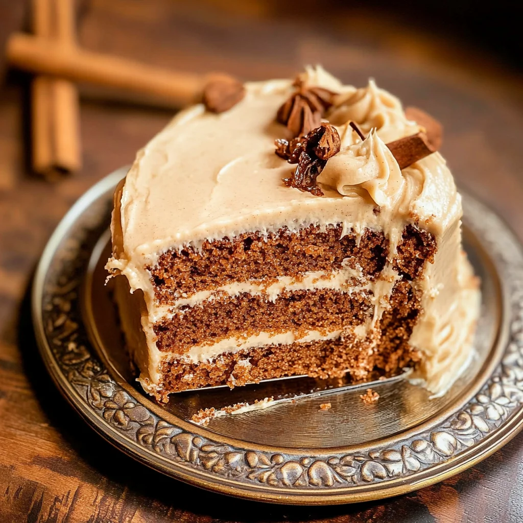 Brown Sugar Chai Cake