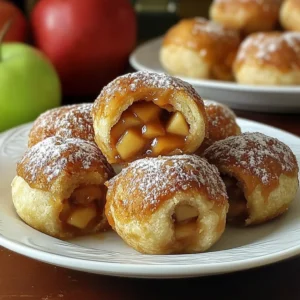 Caramel Apple Pie Bombs