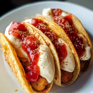 Cheesecake Tacos