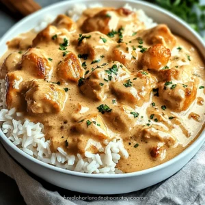 Creamy Smothered Chicken and Rice