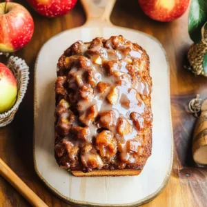 Easy Amish Apple Fritter Bread