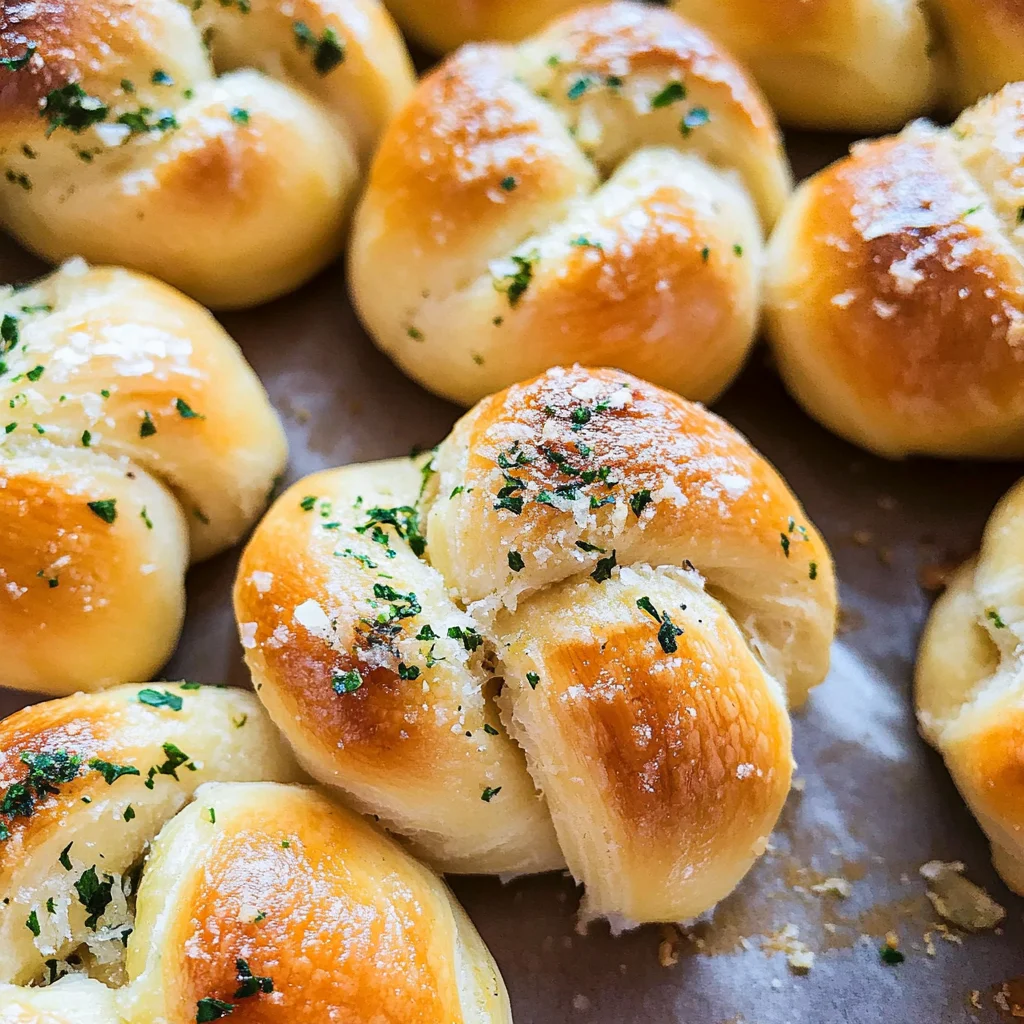 Homemade Garlic Knots Recipe