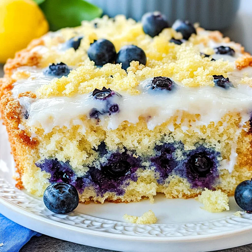 Lemon Blueberry Cake