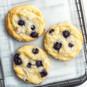 Lemon Blueberry Cookies