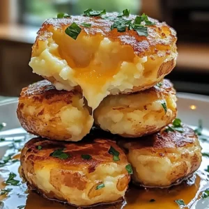 Mashed Potato Cheese Puffs