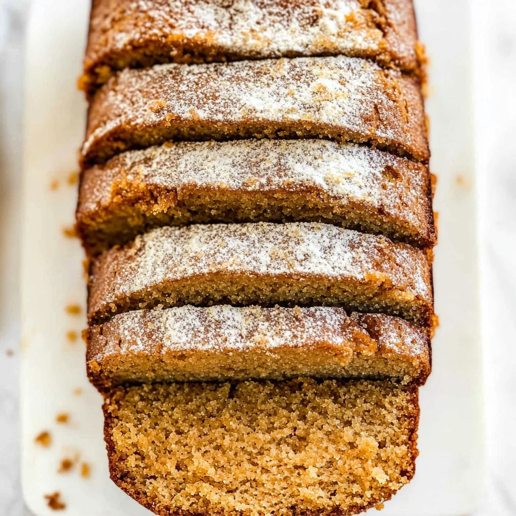 Moist Apple Cider Doughnut Loaf Cake!