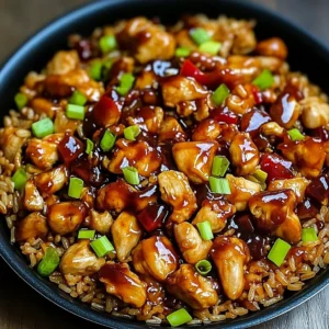 One-Pan Bold Honey BBQ Chicken Rice