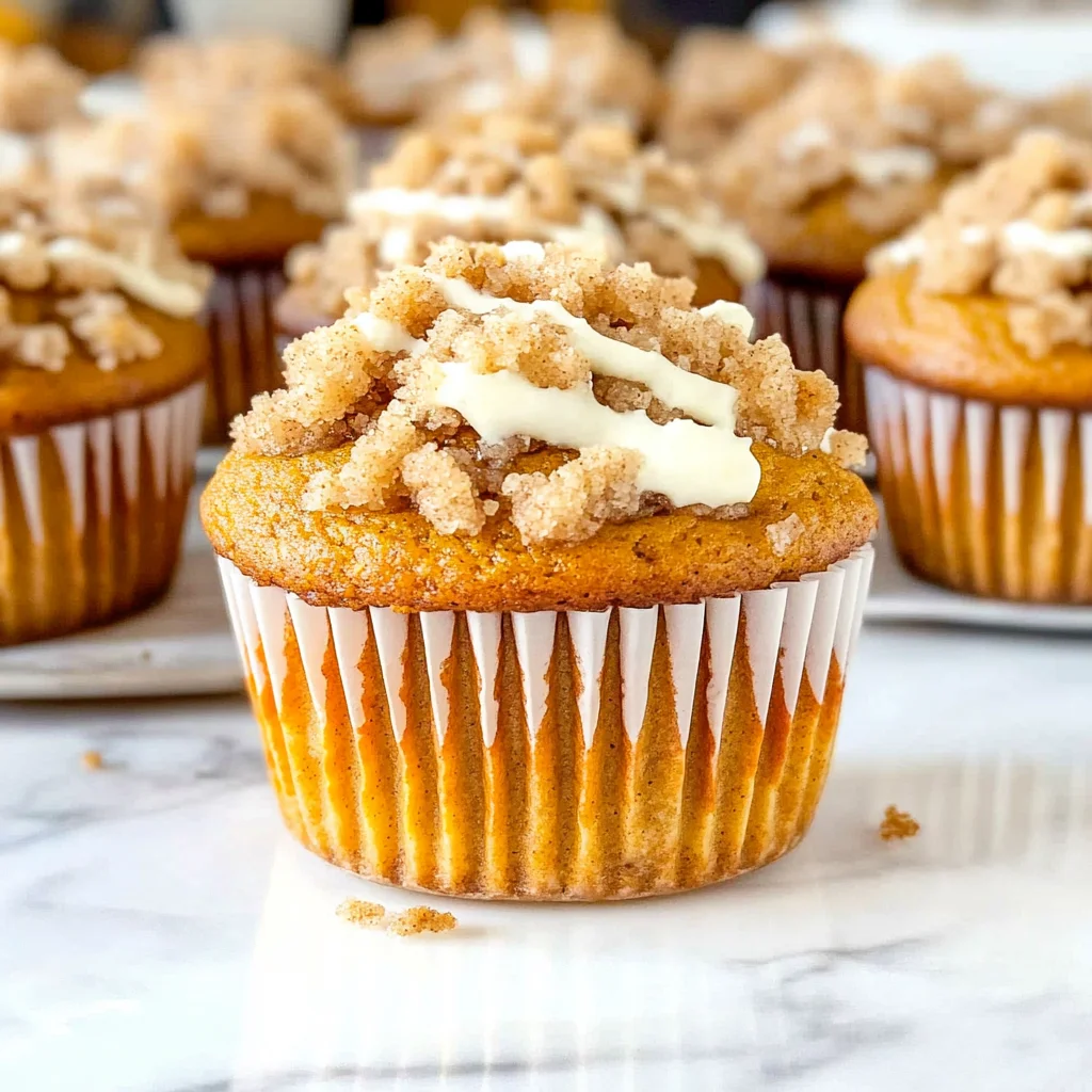 Pumpkin Streusel Muffins